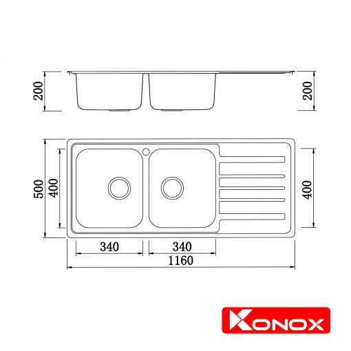 Artusi KS11650 1D Bàn phải